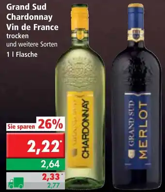 L. STROETMANN GROSSMARKT Grand Sud Chardonnay Vin de France 1L Angebot