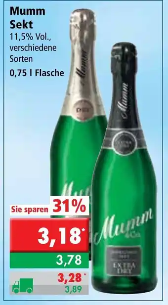 L. STROETMANN GROSSMARKT Mumm Sekt 0,75L Angebot