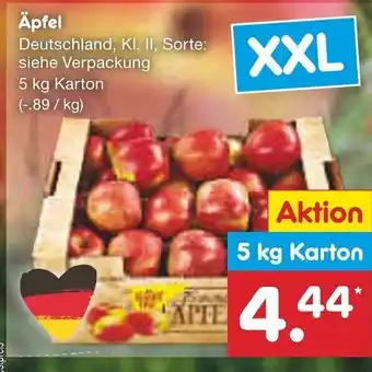 Netto Marken-Discount Apfel 5kg Angebot