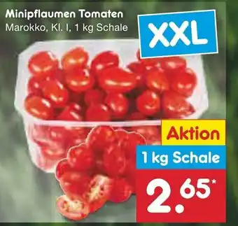 Netto Marken-Discount Minipflaumen Tomaten 1kg Angebot