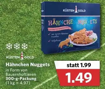 Combi Küsten Gold Hähnchen Nuggets 300g Angebot