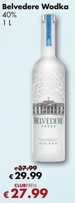 Travel Free Belvedere Wodka 1 L Angebot