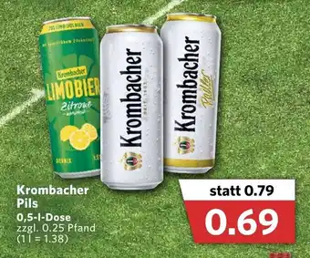 Combi Krombacher Pils 0,5L Angebot