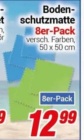 CENTERSHOP Bodenschutzmatte 8er-Pack Angebot