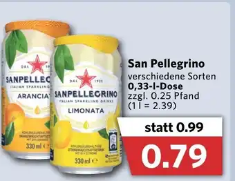 Combi San Pellegrino 0,33L Angebot