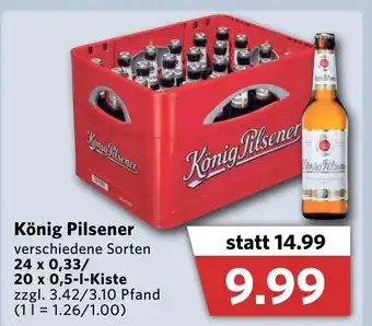 Combi König Pilsener 24x0,33L/20x0,5L Angebot