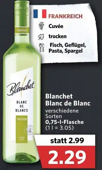 Combi Blanchet Blanc de Blanc 0,75L Angebot