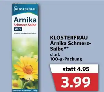 Combi Klosterfrau Arnika Schmerz Salbe 100g Angebot