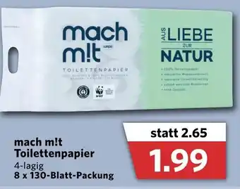 Combi Mach m!t Toilettenpapier Angebot