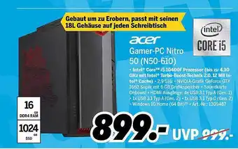 MEDIMAX Acer Gamer-pc Nitro 50 (n50-610) Angebot