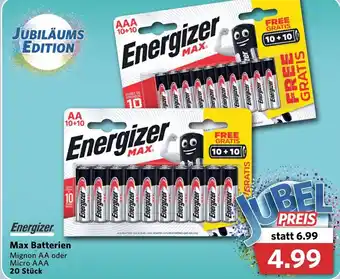 Combi Energizer Max Batterien Angebot