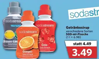 Combi Sodastream Getränkesirup 500ml Angebot