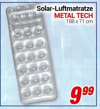CENTERSHOP Solar-Luftmatratze METAL TECH Angebot