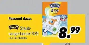 MEDIMAX Swirl Staubsaugerbeutel R39 Angebot