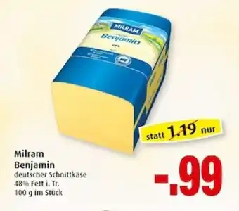 Markant Milram Benjamin 100g Angebot