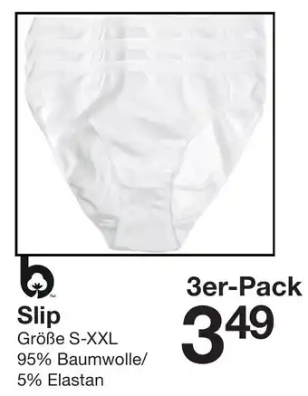 Zeeman Slip 3er Pack Größe S-XXL Angebot