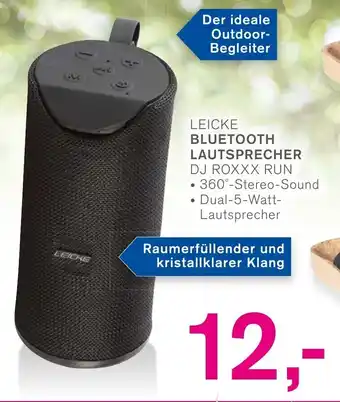 KODi Leicke Bluetooth Lautsprecher DJ ROXXX RUN Angebot