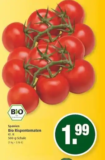 Markant Spanien Bio Rispentomaten 500g Angebot