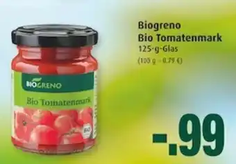 Markant Biogreno Bio Tomatenmark 125g Angebot