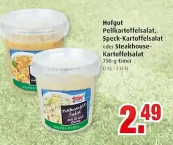 Markant Hofgut Pellkartoffelsalat Speck Kartoffelsalat oder Steakhouse Kartoffelsalat 750g Angebot