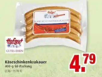 Markant Hofgut Käseschinkenkrakauer 400g Angebot