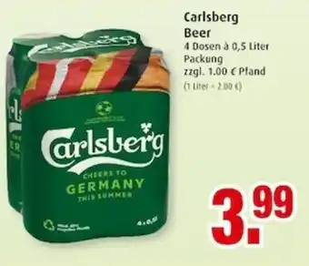 Markant Carlsberg Beer 4x0,5L Angebot