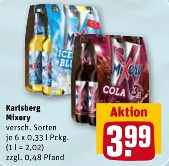 REWE Karlsberg Mixery 6x0,33 L Pckg. Angebot