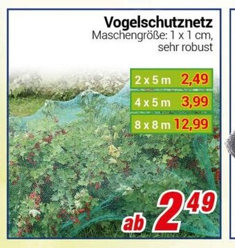 CENTERSHOP Vogelschutznetz Angebot