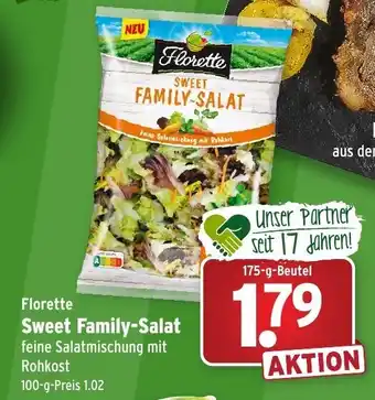 Wasgau Florette Sweet Family Salat 175g Angebot