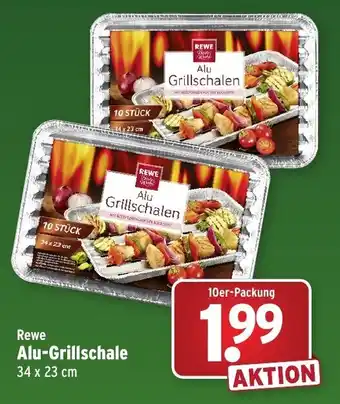 Wasgau Rewe Alu Grillschale Angebot