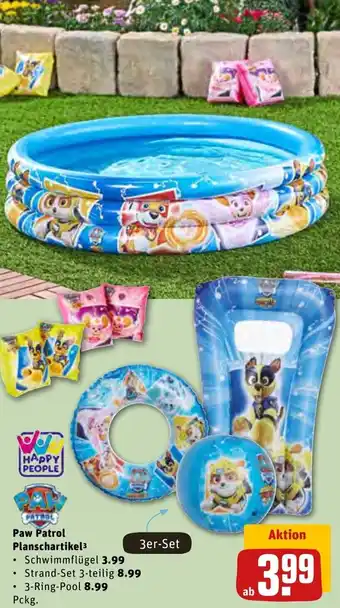 REWE Center Paw Patrol Planschartikel Angebot