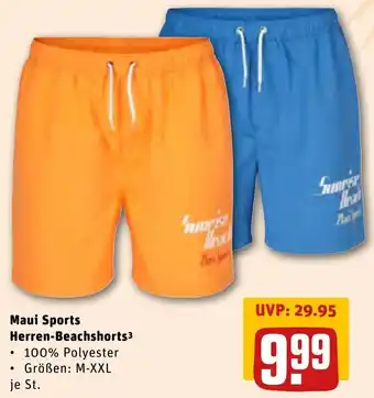 REWE Center Maui Sports Herren Beachshorts Angebot