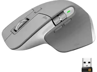 MediaMarkt Logitech mx master 3 funkmaus, mid grey Angebot