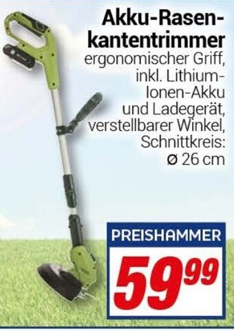 CENTERSHOP Akku-Rasenkantentrimmer Angebot