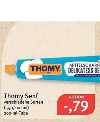 Feneberg Thomy Senf Angebot