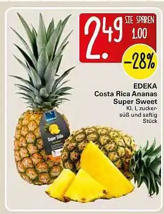 WEZ Ananas Super Sweet Angebot