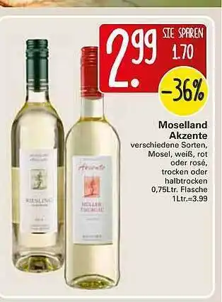 WEZ Moselland Akzente Angebot