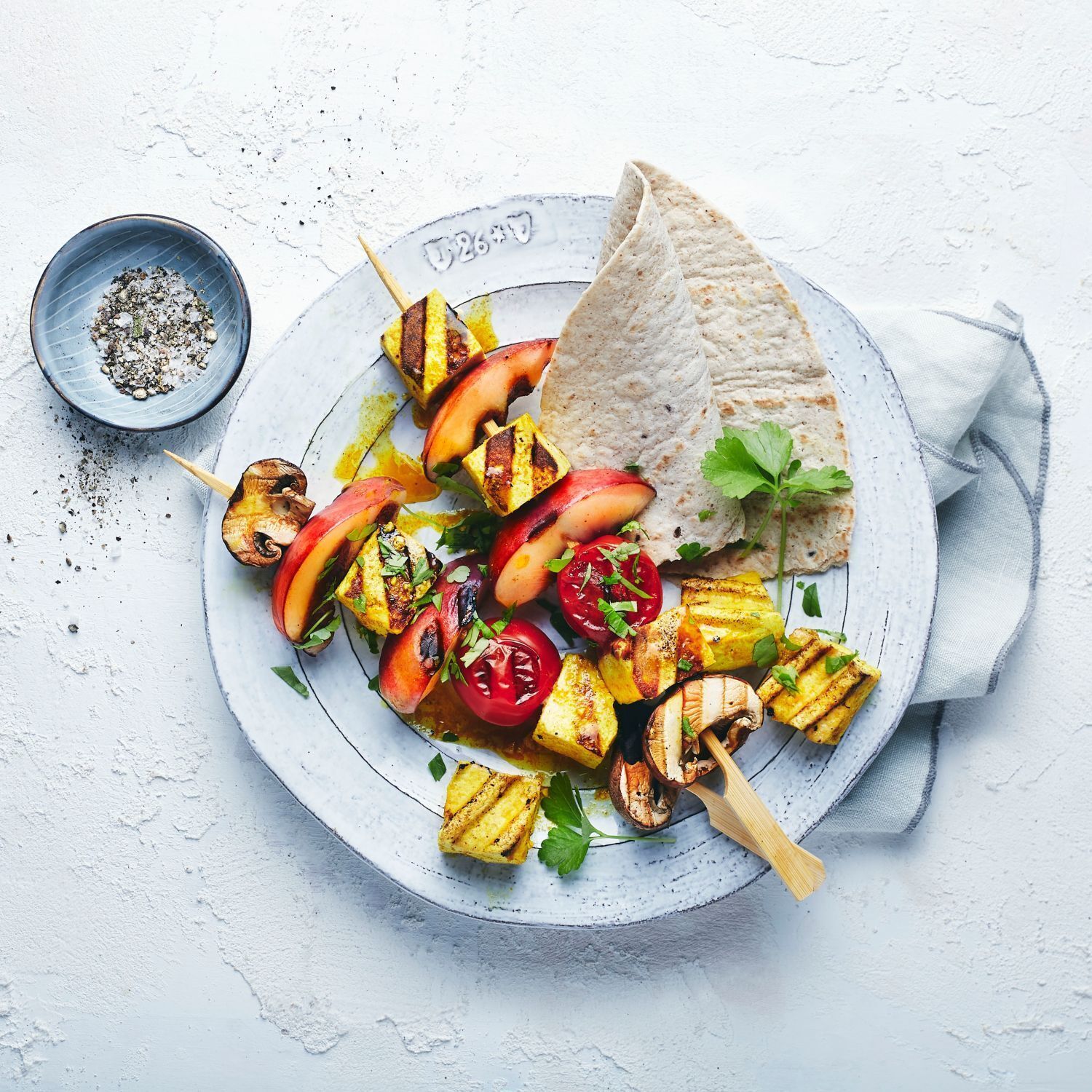 TofuPfirsichspieße vom Grill Angebot bei Aldi Süd