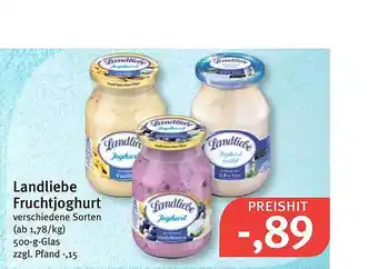 Feneberg Landliebe Fruchtjoghurt Angebot