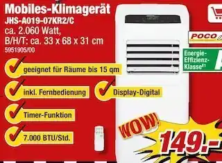 Poco Poco line mobiles-klimagerät Angebot