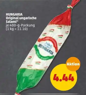 PENNY Hungaria original ungarische salami Angebot