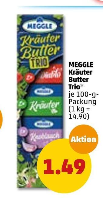 PENNY Meggle kräuter butter trio Angebot