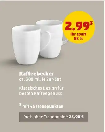 PENNY Kaffeebecher Angebot