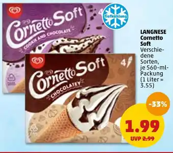 PENNY Langnese softeis cornetto Angebot