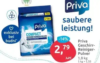 Budni Priva geschirr-reiniger-pulver Angebot