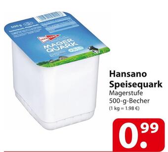 Famila Nord Ost Hansano speisequark Angebot
