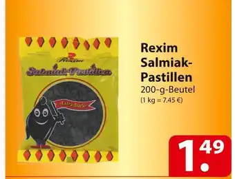 Famila Nord Ost Rexim salmiak-pastillen Angebot