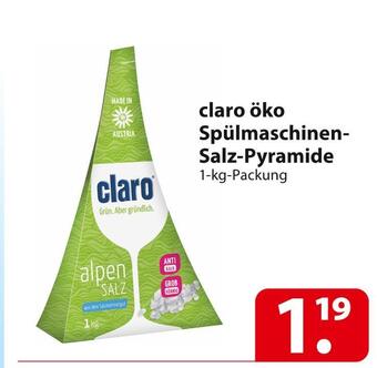 Famila Nord Ost Claro öko spülmaschinen-salz-pyramide Angebot