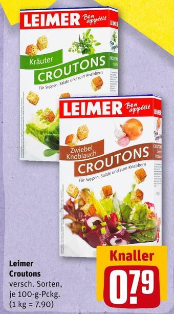 REWE Leimer croutons Angebot
