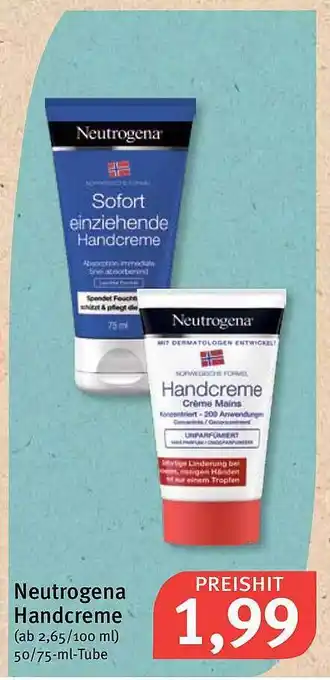 Feneberg Neutrogena Handcreme Angebot